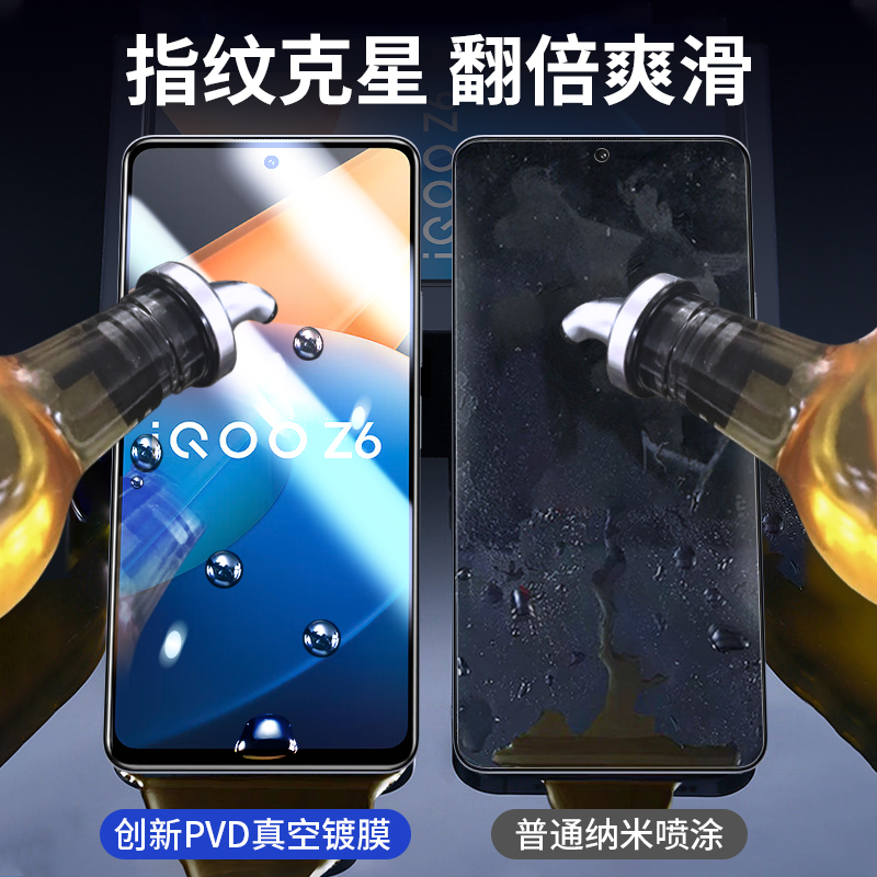 适用iqooz6钢化膜z5手机膜z6防窥iqooz5x全屏防窥膜vivoiqooz5蓝光iq00vivoiq00全包ipooz6x防摔iqoo镜头vivo - 图2