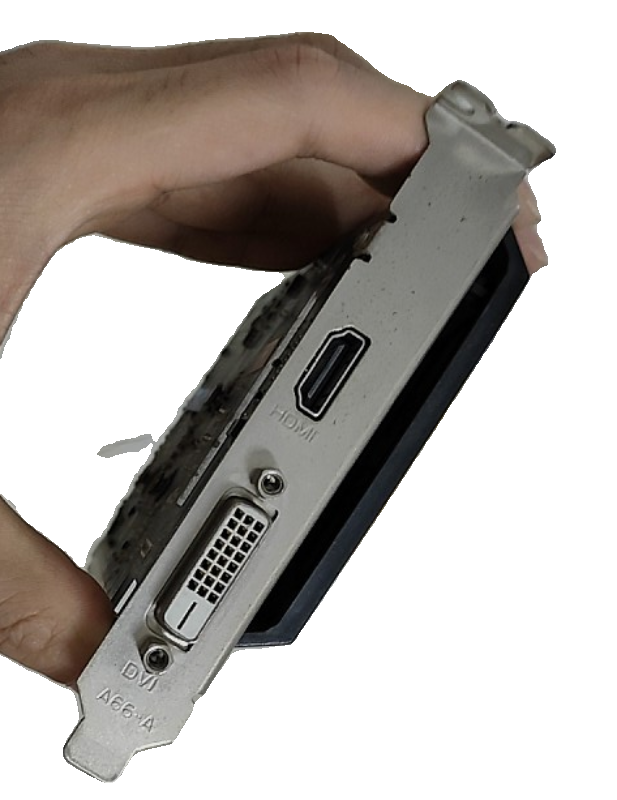 索泰 GT1030-2GD5 雷霆版 显卡挡板档片档条卡条挂条档板挡片 - 图0