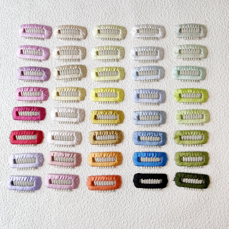 真丝手工宠物BB夹碎发夹素夹约克夏马尔济斯可爱迷你纯色不掉色,淘宝优惠券,粉丝福利购,淘宝优惠卷