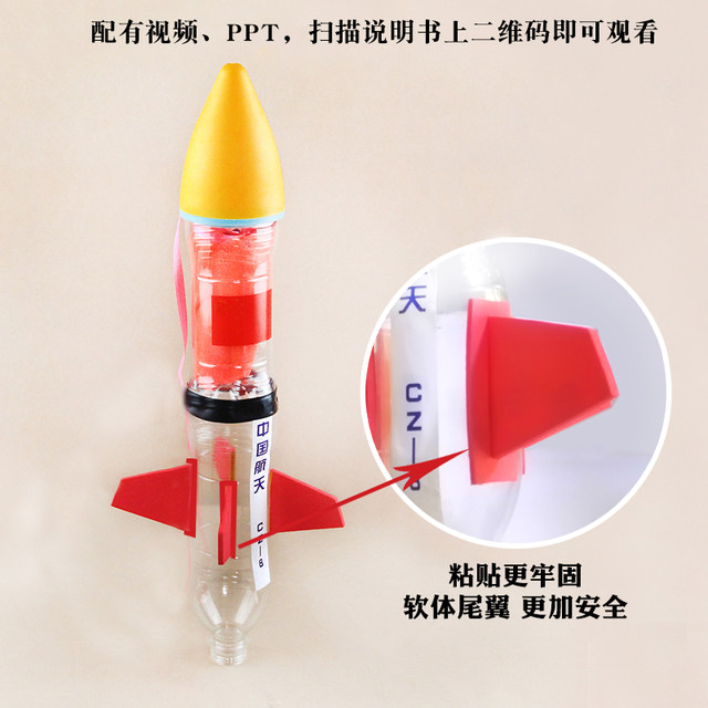 Rocket launcher parachute production complete set of materials