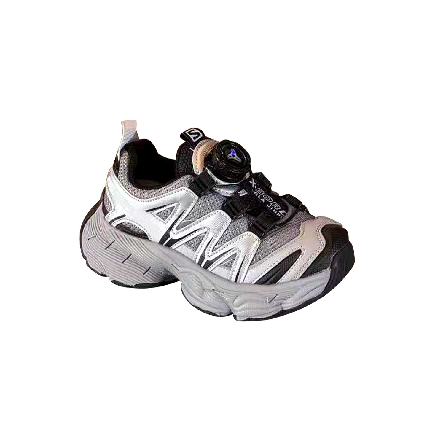 韩版旋纽扣童鞋2026春款儿童运动鞋男童户外登山鞋女童厚底老爹鞋,淘宝优惠券,粉丝福利购,淘宝优惠卷