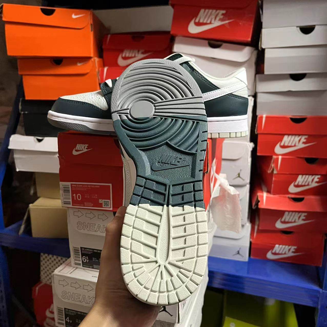 Nike Dunk Low 白绿色 低帮运动休闲复古男女休闲板鞋FB8896-300,淘宝优惠券,粉丝福利购,淘宝优惠卷