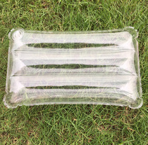 New product transparent inflatable water-bed with small pillow water bed universal inflatable pillow outdoor portable sauna water pillow