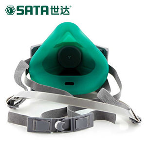 世达电焊防护面罩硅胶户外防尘面具工业粉尘pm2.5雾霾滤棉N95口罩