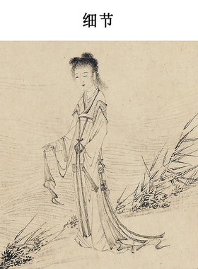 明代王宠小楷曹娥碑楷书毛笔书法字帖宣纸高清复刻装饰画卷轴挂画
