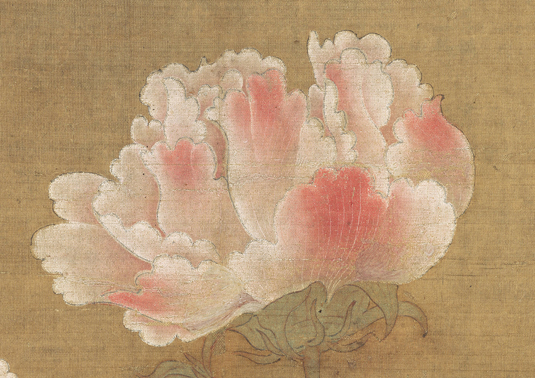 南宋李迪 红白芙蓉图 国画花卉图高清微喷复制玄关客厅装饰画挂画