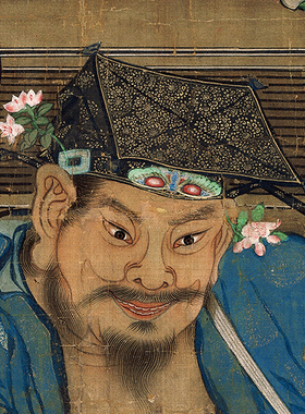 北宋苏汉臣货郎图古代工笔人物画高清微喷复制酒店客厅家庭装饰画