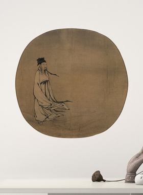 国画临摹画吕洞宾小品小品范本
