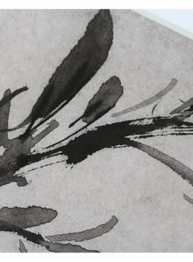 明徐渭杂花图卷国画复制长卷临摹学习装饰 防水绢布材质30X1024cm
