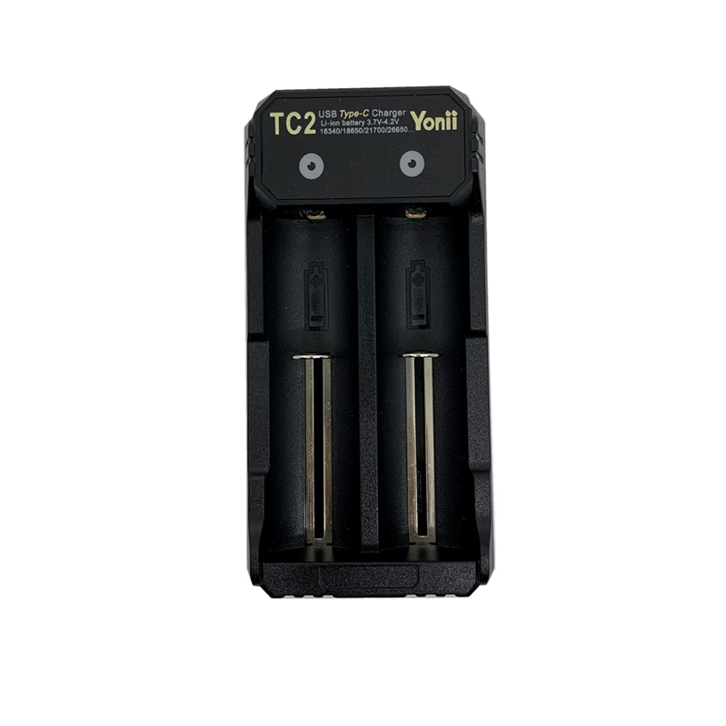 Yonii TC2 18650 26650 26700 21700 3.6 3.7V锂电池Type c充电器 - 图3