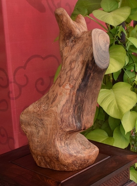 越南随形摆件黄花梨