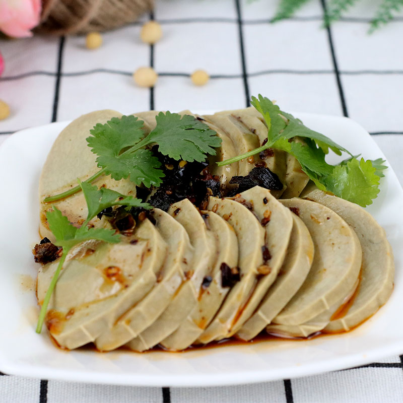 维扬【老字号】特产素鸡素肉豆腐干豆制品炒菜素食食品佛家-图1