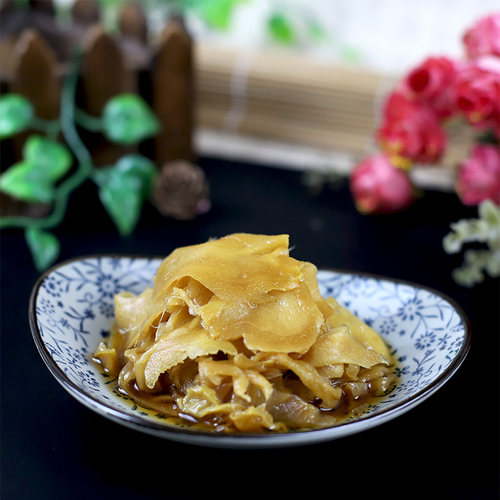 三和四美酱菜扬州特产嫩生姜姜片泡生姜腌制下饭菜小罐装即食包邮 - 图2