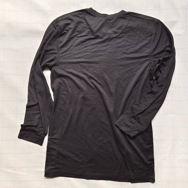 外贸日单春秋季涤氨薄款圆领男秋衣高弹柔软吸湿保暖九分袖打底衫,淘宝优惠券,粉丝福利购,淘宝优惠卷