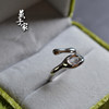 Yanzijia pointed base 5*7 gemstone sterling silver ring setting