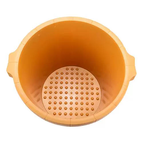 Необыкновенная и высокая ванна с высоким содержанием массивной ванной комнаты для ног ноги, вручная говядина сухожилия пластиковая ковша для ноги сауна раковина