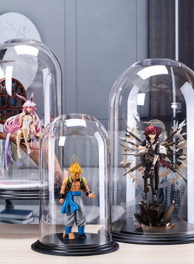 德国乐扣Lock乐扣亚克力透明防尘罩手办工艺品蛋糕模型摆件pc有机