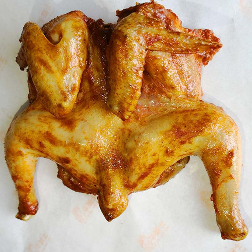 立信奥尔良烤鸡调理鸡整只冷冻半成品商用包邮童子鸡蜜汁烤全鸡 - 图2