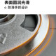 Pure iron electroplated barbell plates Painted metal dumbbell plates