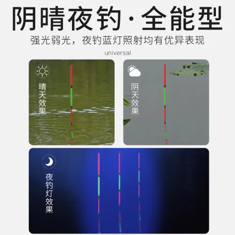高灵敏加粗红绿尾纳米阴天尾浮漂醒目铭铮抗风浪小碎目鲫鱼漂鱼漂 - 图1