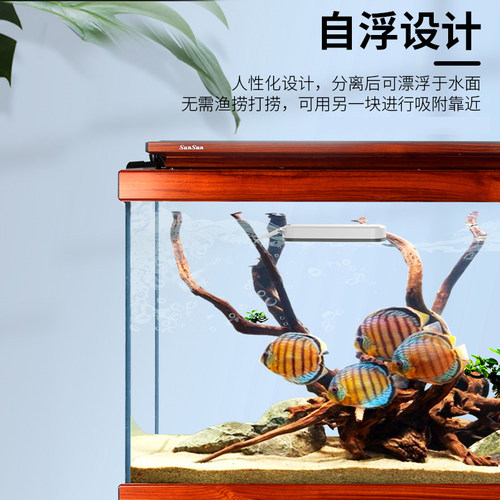 森森鱼缸磁力刷鱼缸刷强吸力可悬浮强磁清洁除藻除苔玻璃清洁工具 - 图2