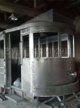 铁艺复古商业街美陈摆件