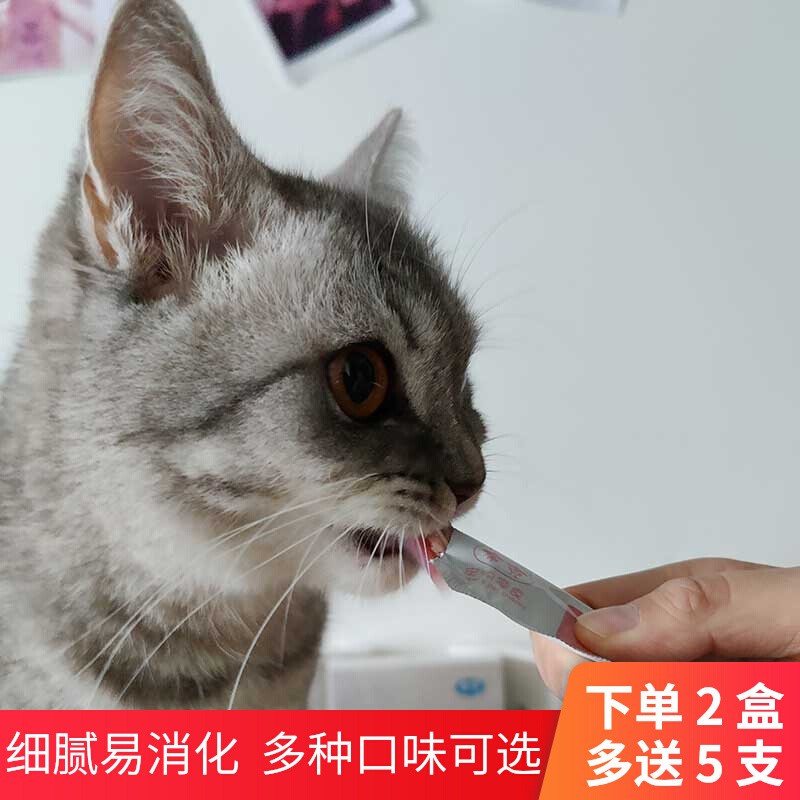 布克猫零食增肥发腮健康高营养80包整箱猫条【零食不仅仅是美味】 - 图0