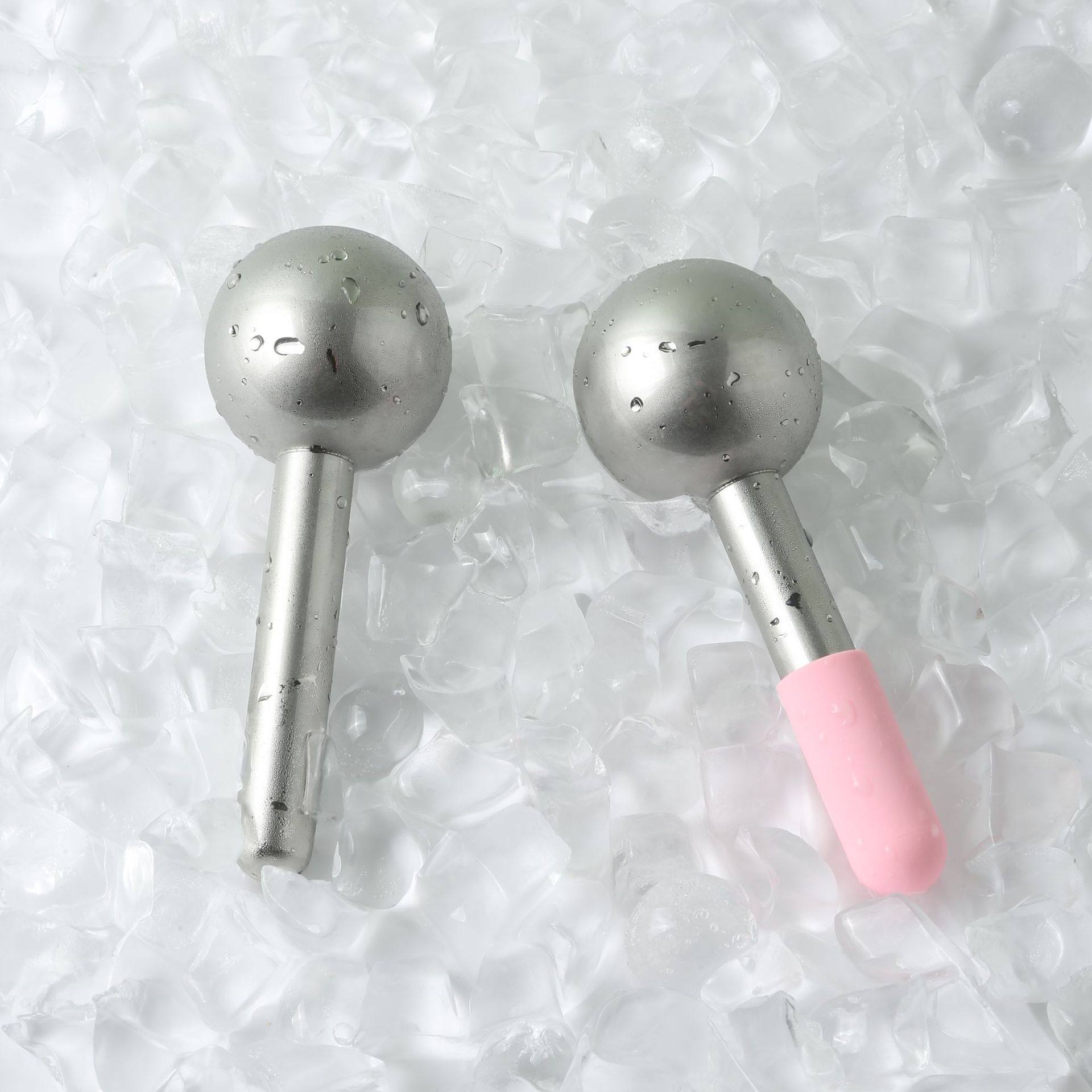 美容冰球冷敷仪不锈钢提拉紧致面部眼部按摩韩式按摩球冰球美容仪,淘宝优惠券,粉丝福利购,淘宝优惠卷