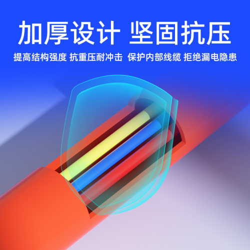 公元PVC线管电工管穿线管绝缘阻燃优家电线保护套管接头配件管件 - 图1
