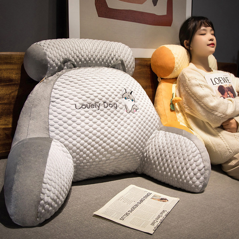 夏季冰豆豆床头靠枕靠垫大靠背垫软包沙发床上护腰看书神器抱枕头,淘宝优惠券,粉丝福利购,淘宝优惠卷