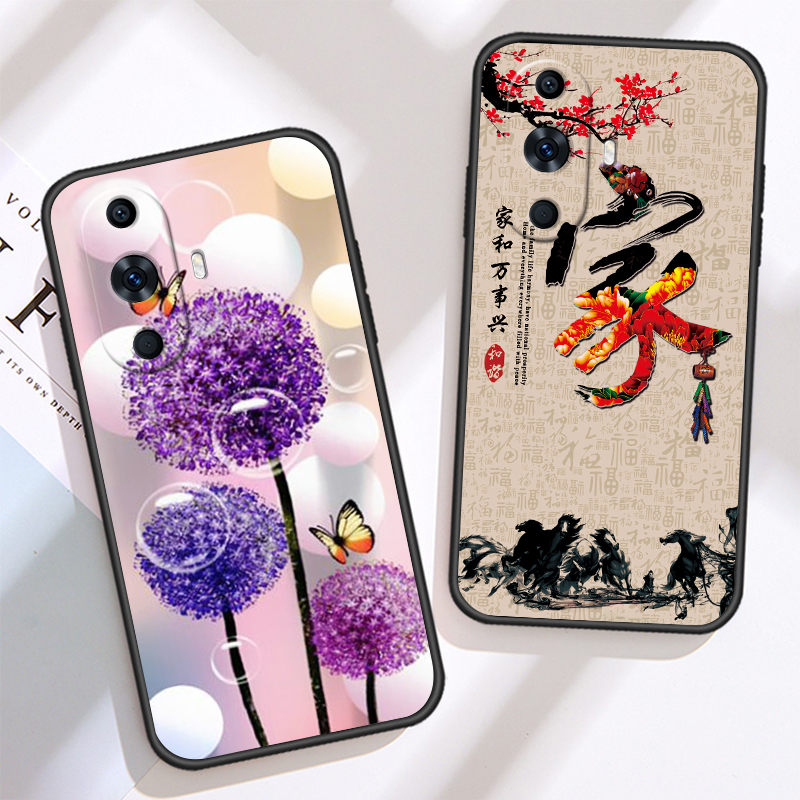 适用华为NOVA11手机壳耐脏散热FOA-AL00男女foaal00防摔fao-aloo磨砂创意novo11卡通n ova11软壳简约时尚潮 - 图1