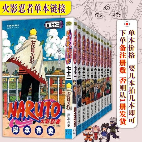 Naruto Comic Book 1 72 Volumes Naruto Gaiden Bulk Sale Naruto Volume 69 Naruto Manga Single Line Books Are Sold At Zero Purchases And Some Copies Of Naruto Manga Are Out Of Stock Please