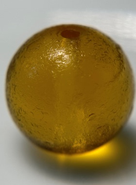 古法琉璃散珠清代琉璃14mm珠子