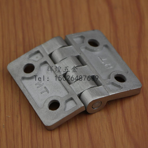 304不锈钢重型铰链铁柜门合页2寸工业铰链配电箱铰链60*50*5mm - 图1
