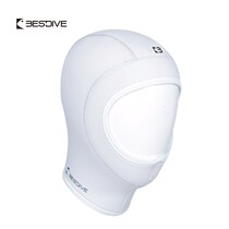 BSTDIVE submerged Santa Toni series accessories 3mm headgear pure white wear and warm anti-cold floating scuba diving lung