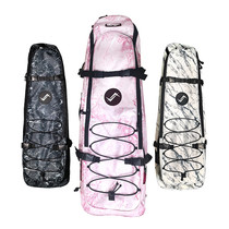 WATER PRO long footed webbed free diving equipped with bag water lung snorkeling triple-shoulder backpack cashier bag