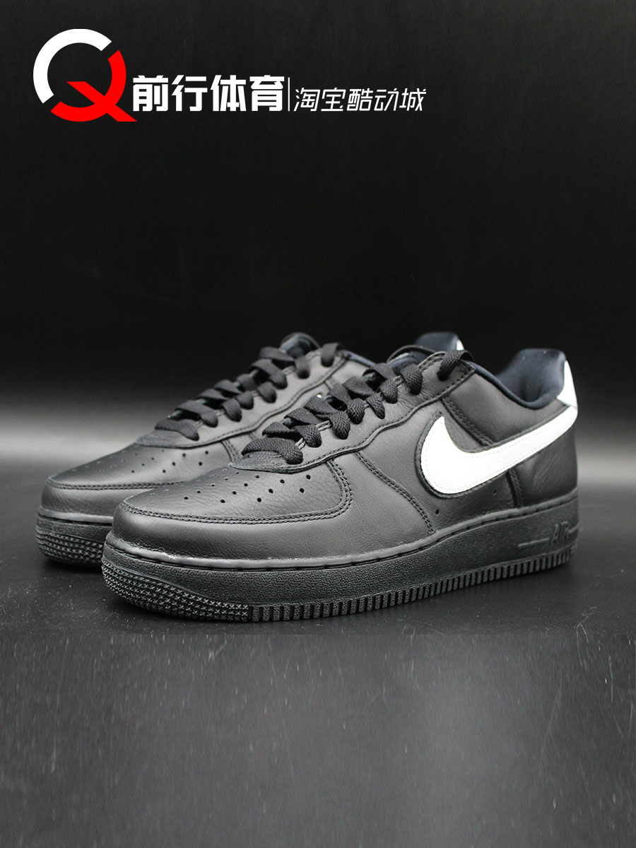 耐克Nike Air Force 1 AF1空军一号 低帮黑白男女板鞋 CQ0492-001 - 图0