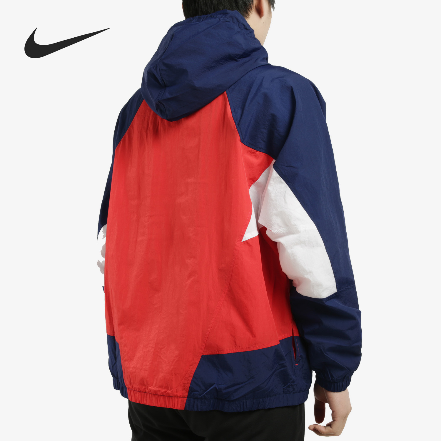 Nike/耐克正品春夏男子连帽运动长袖休闲外套CJ4359 - 图1