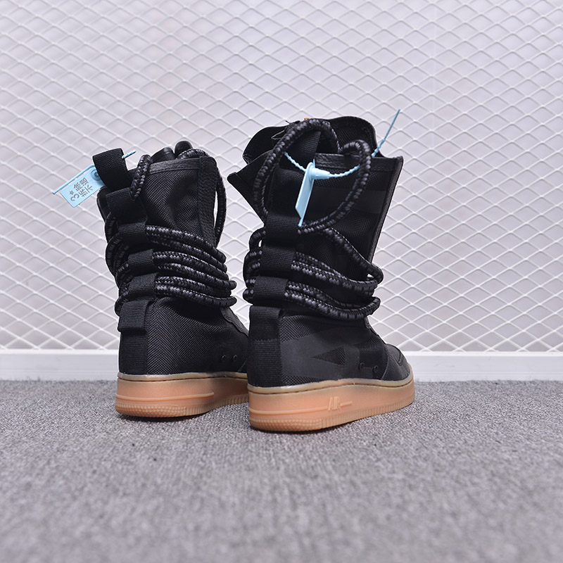 Nike/耐克正品SF AF1 HIGH女运动缠绕鞋带高帮休闲板鞋AA3965-图2