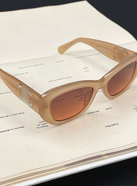 长方形时尚板材果冻色墨镜男女