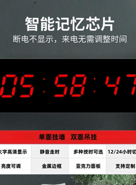 亚克力面板铝合金边框高清显示
