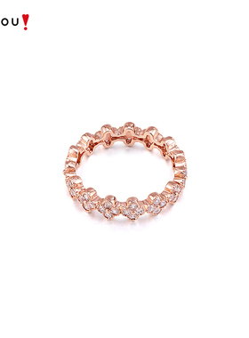 AJIDOU阿吉豆戒指女款设计感指环尾戒