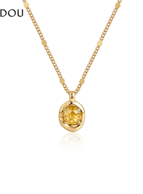 AJIDOU阿吉豆项链女款时尚气质颈链