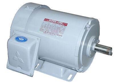 三菱交流异步MITSUBISHI三相SF-JR电动机0.4KW卧式4P感应电机380V - 图3