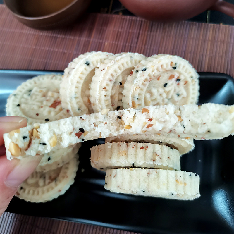 广西容县特产佳香糯米饼 传统糕点单个独立包装板栗味淮山薏米味 - 图3