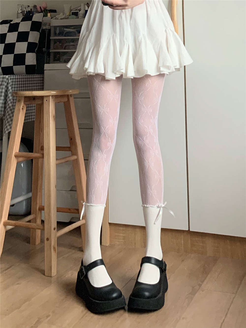 AY To films 镂空纯欲少女蕾丝拼接打底袜薄款性感洛丽塔连裤丝袜,淘宝优惠券,粉丝福利购,淘宝优惠卷