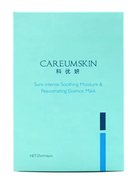 科优妍舒缓保湿修护精华面膜6片/盒 补水保湿舒缓修护肌肤