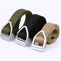 Famous Peng Outdoor Triangle Head Tactical Belt belt multifunction pants with casual canvas belt
