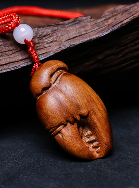 （手里有钱）木蟹钳汽车钥匙扣挂件创意手机链