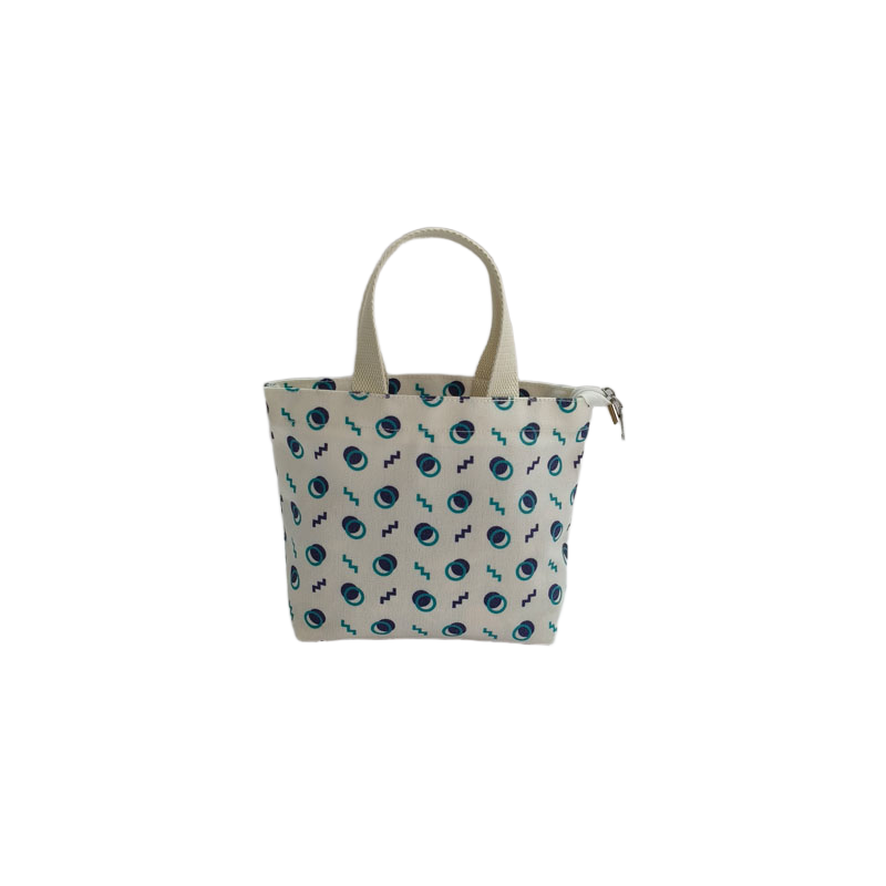 帆布包韩版简约印花迷你手提袋休闲上班手拎包外出托特包轻便布袋,淘宝优惠券,粉丝福利购,淘宝优惠卷